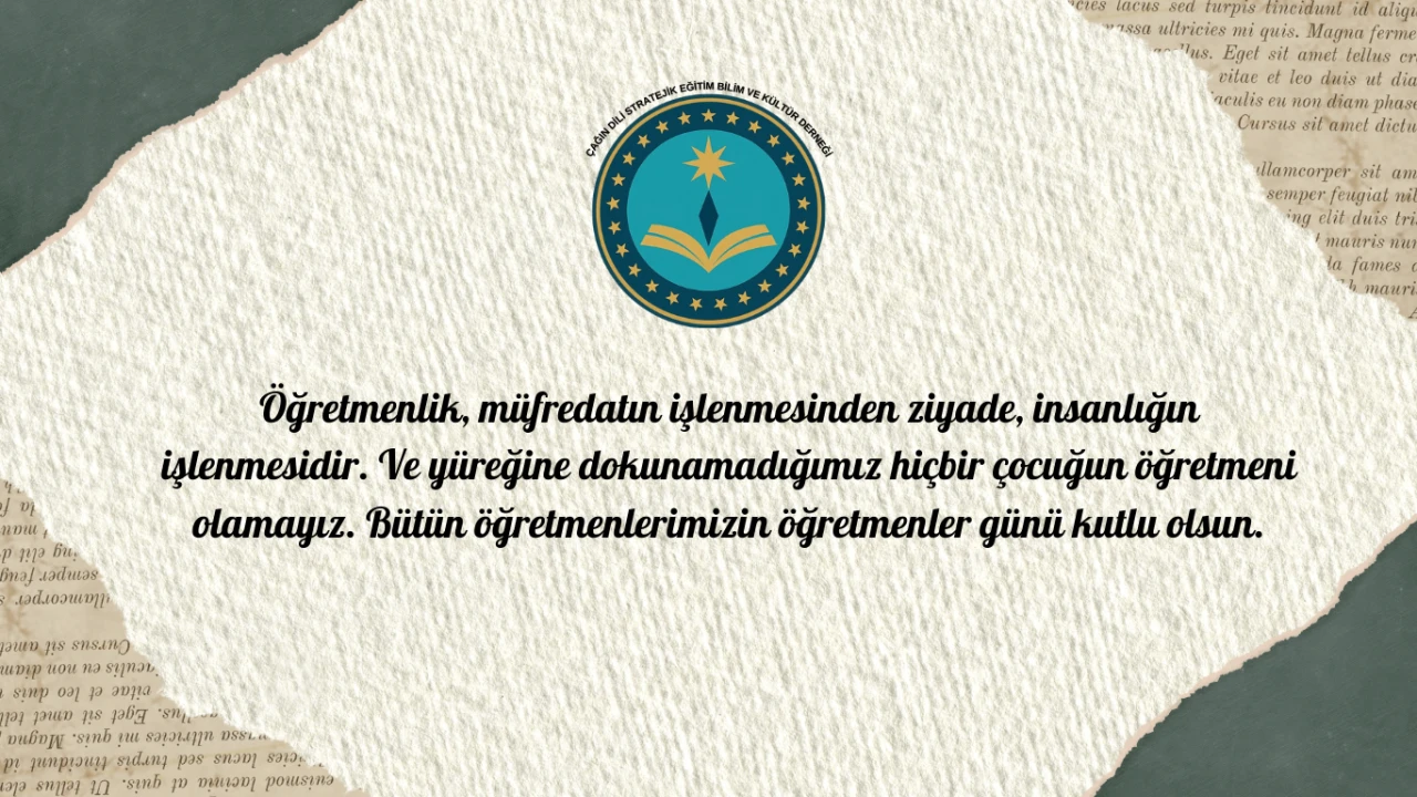 GELECEĞİ İNŞA EDENLERİ SELAMLIYORUZ