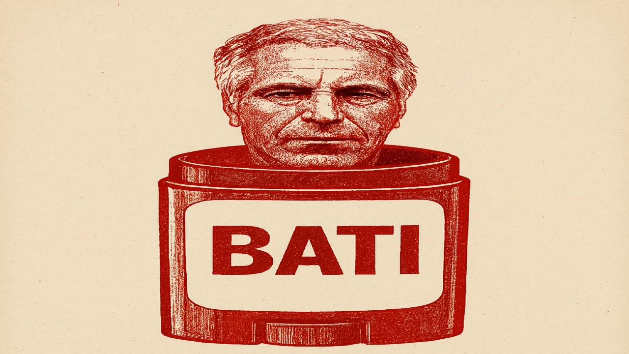 Batı deodorant şişesindeki cânidir.