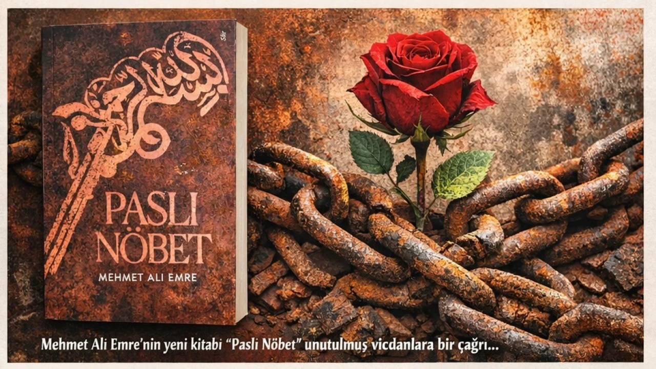 Mehmet Ali Emre’nin yeni kitabı Paslı Nöbet, çağımızın yorgun vicdanına bir çağrı