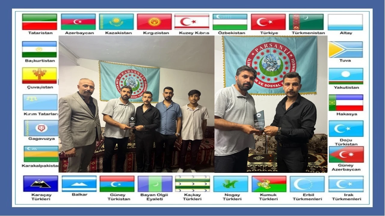 Gaziantep Turan Dernekler Birliği'nden Parsanti Derneği'ne Anlamlı Ziyaret