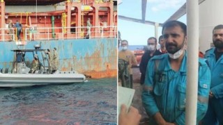 Darbeci Hafter komutasındaki güçler, Türk gemisine el koydu